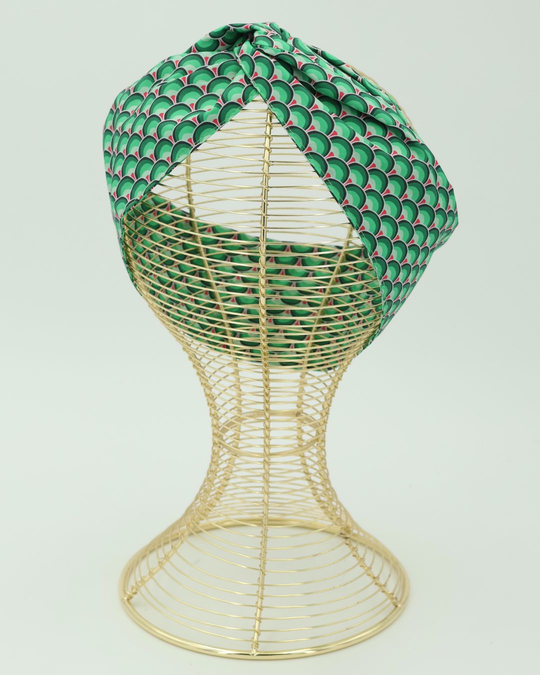 Bandeau pour cheveux - EVENTAIL VERT