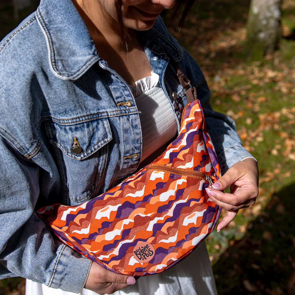 Petit sac crossbody MiniMoon MAGMA