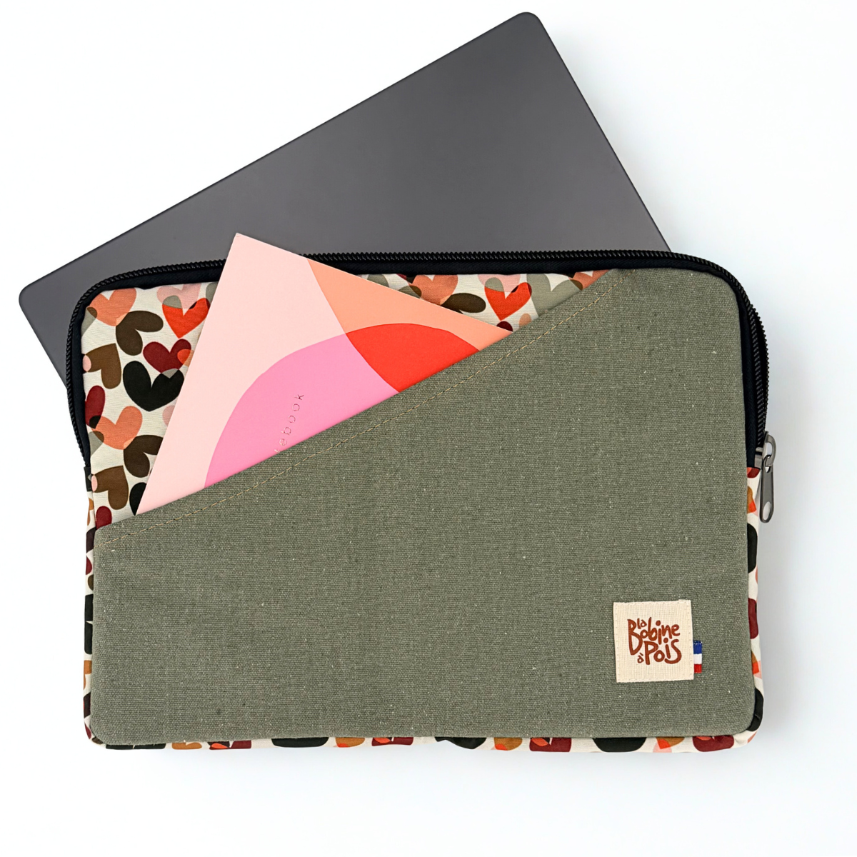 Housse d’ordinateur 13/14 pouces JOLIS COEURS