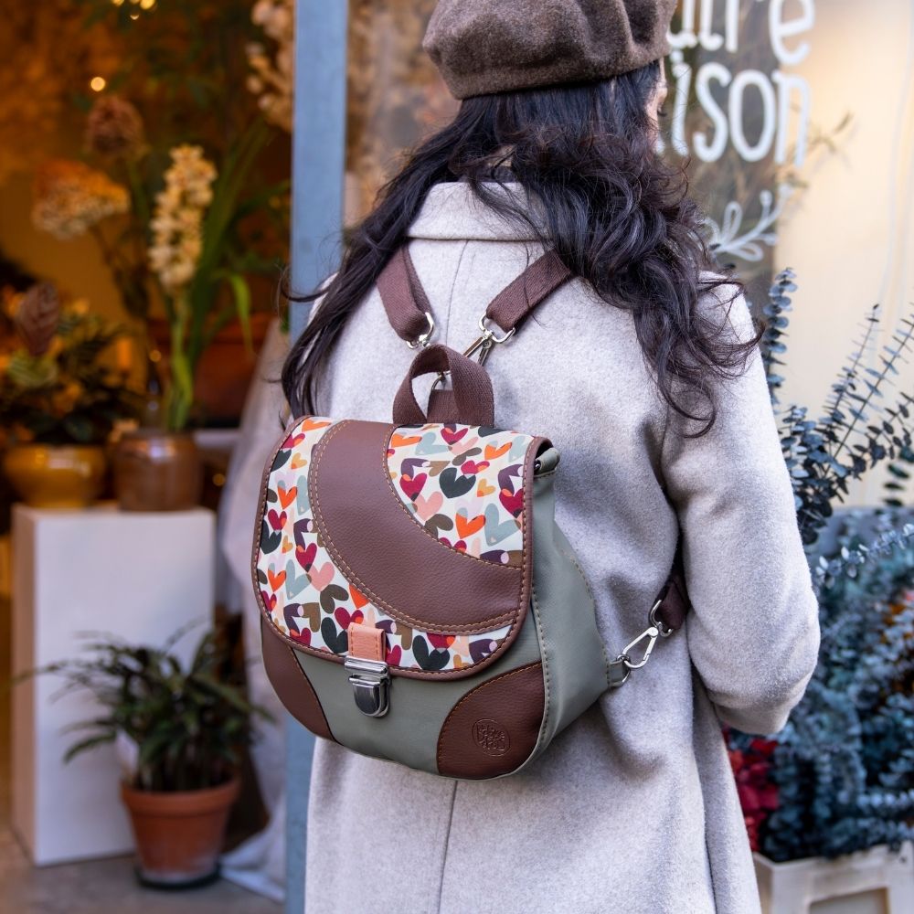 Sac à dos convertible Roomi JOLIS COEURS