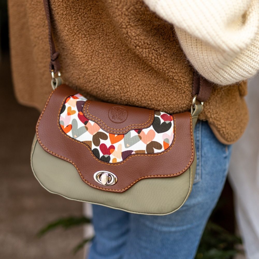Sac bandoulière Mélo JOLIS COEURS