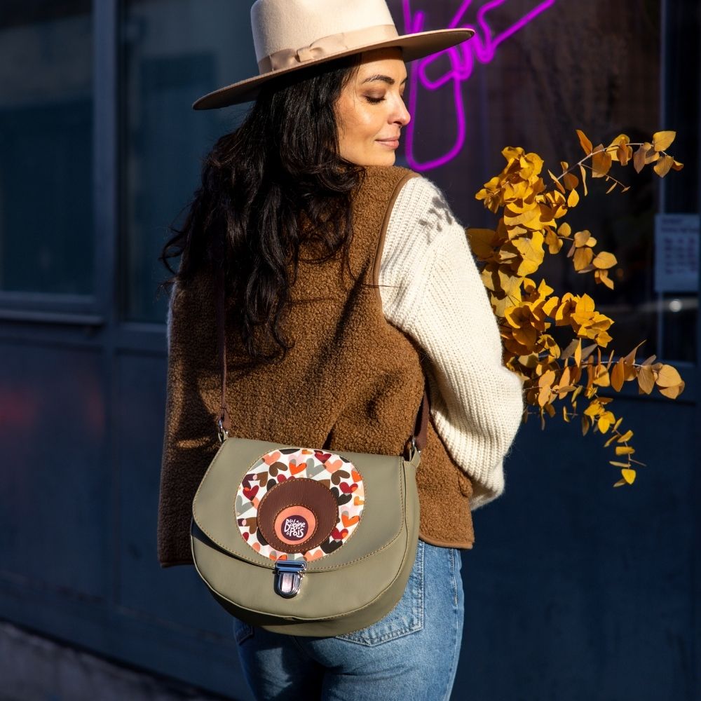 Sac besace Loopie JOLIS COEURS