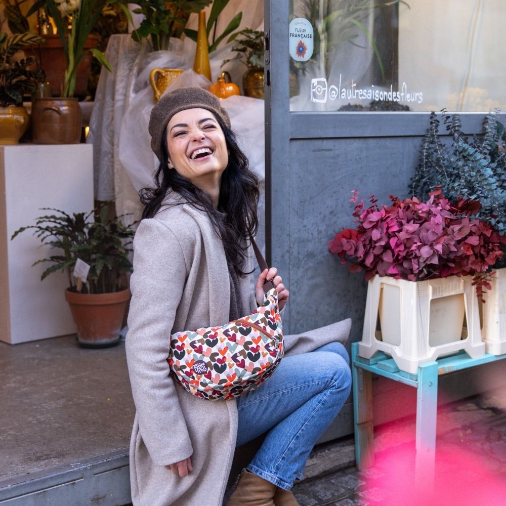 Petit sac crossbody MiniMoon JOLIS COEURS