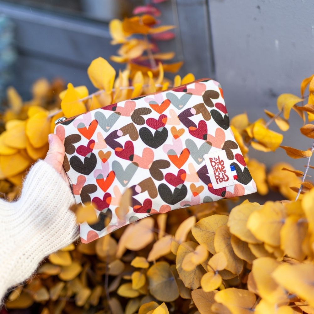 Trousse souple Multifonction JOLIS COEURS