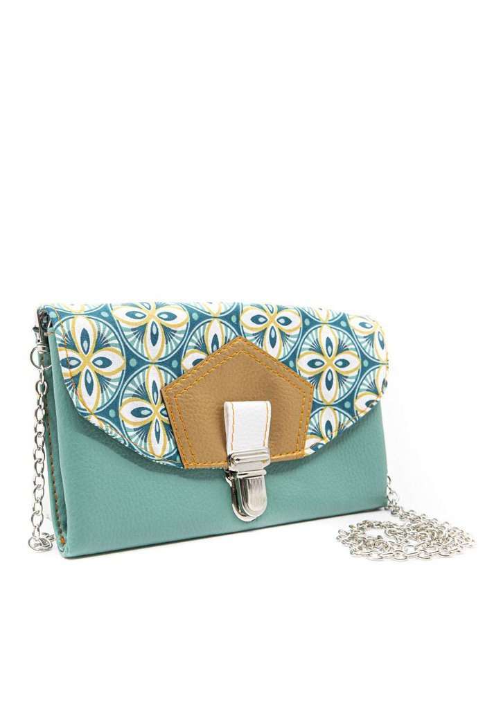 Chaîne en métal avec fixation par mousquetons - La Bobine à Pois