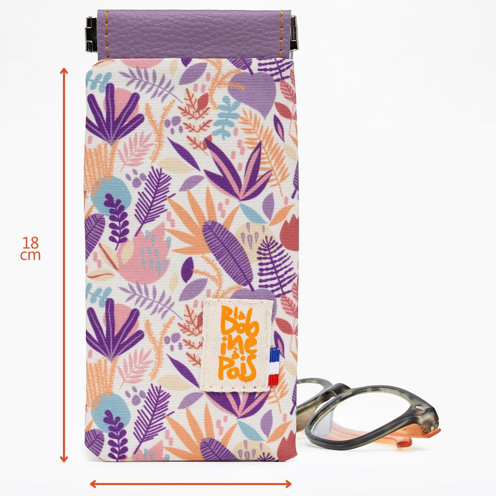 Etui à lunettes LILAS