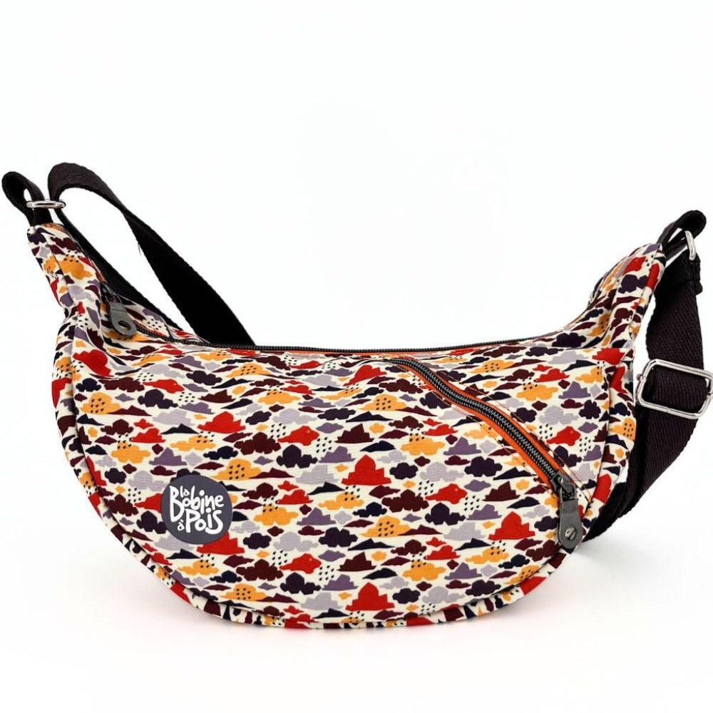 Petit sac demi lune - MiniMoon BRUME