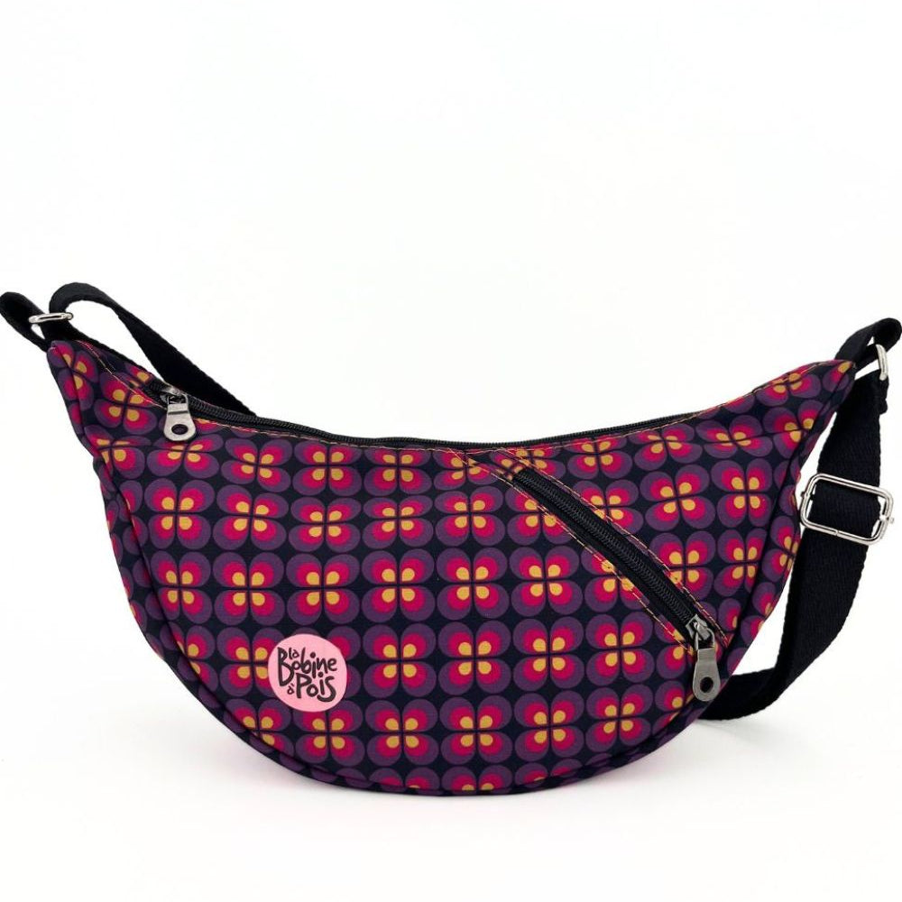 Petit sac demi lune - MiniMoon FIGUE