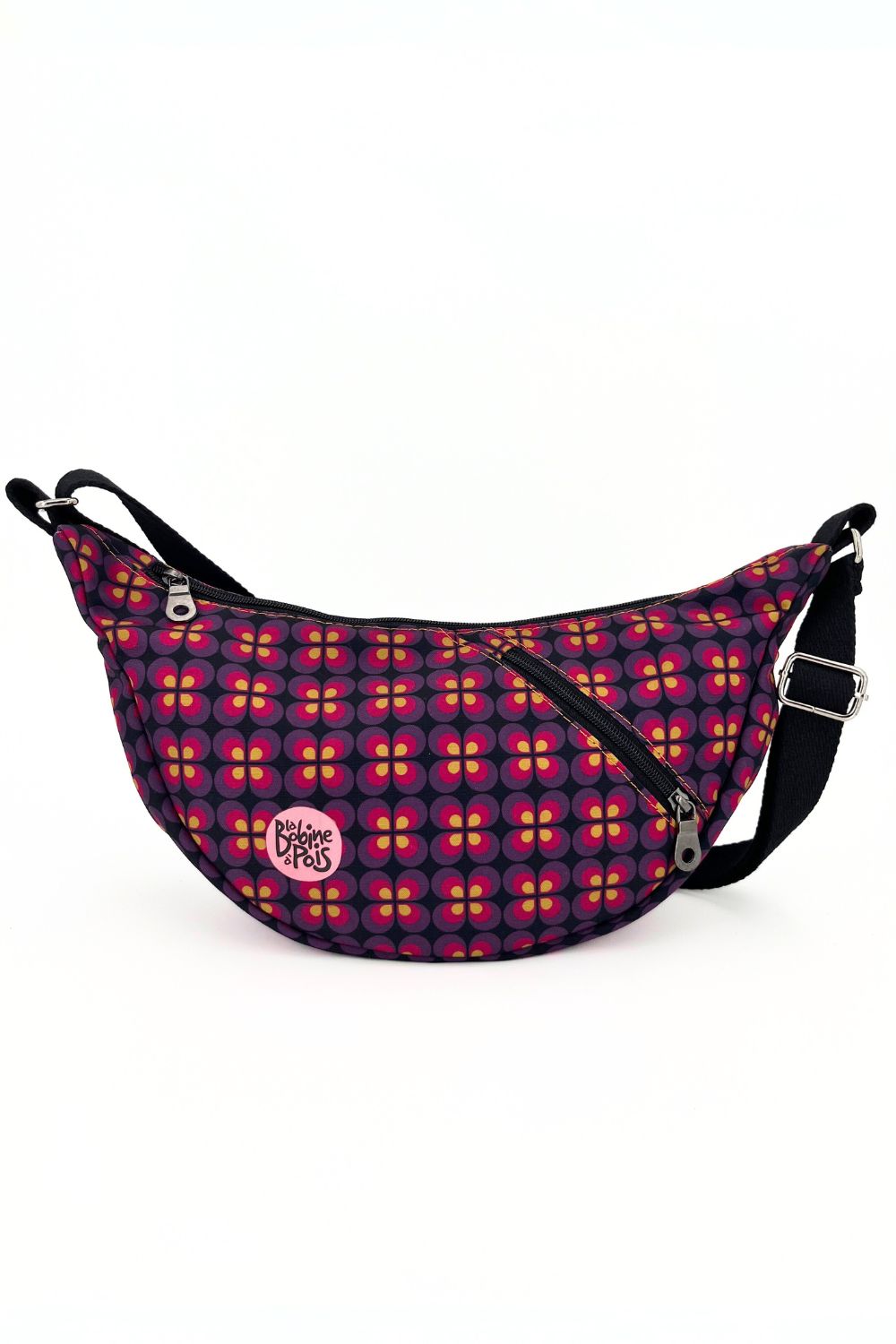 Petit sac demi lune - MiniMoon FIGUE