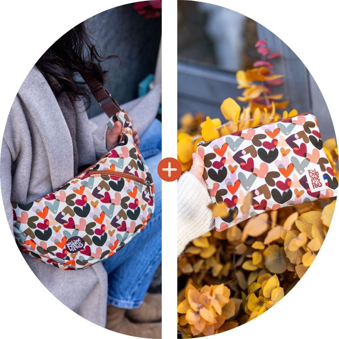 Le Pack sac demi-lune MINIMOON + Pochette