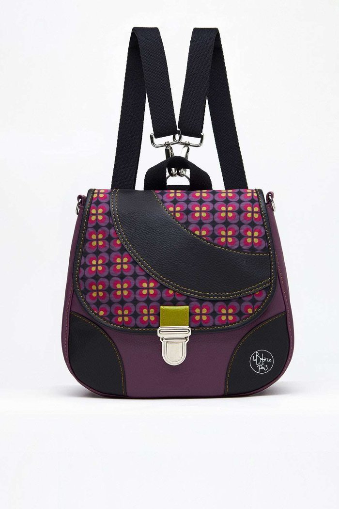 Load image into Gallery viewer, Sac convertible Roomi FIGUE - La Bobine à Pois
