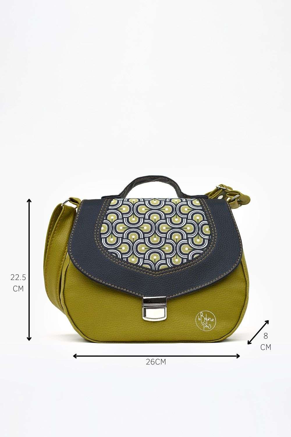 
                      
                        Sac bandoulière Gaby GRANI dimensions
                      
                    